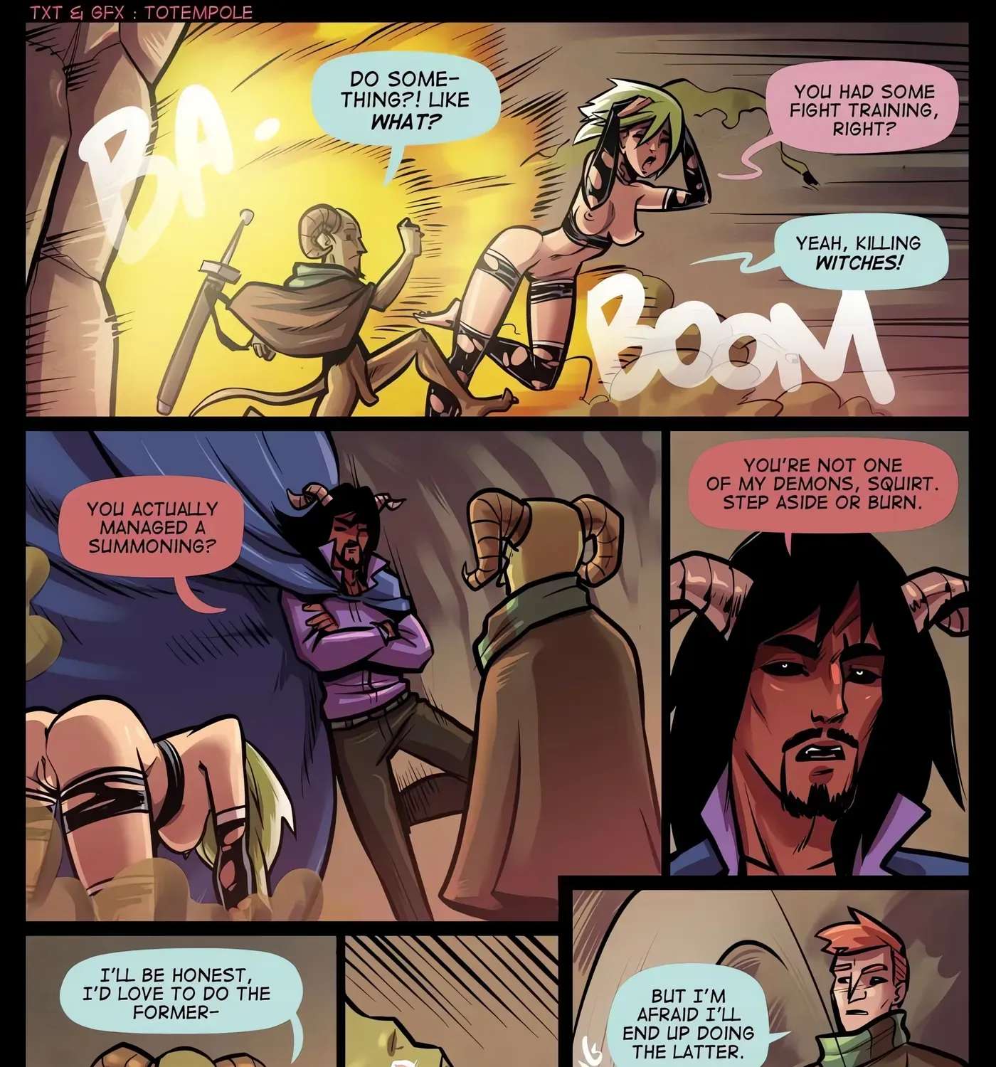 [COMICS] The Cummoner Chapter 22 - page 129