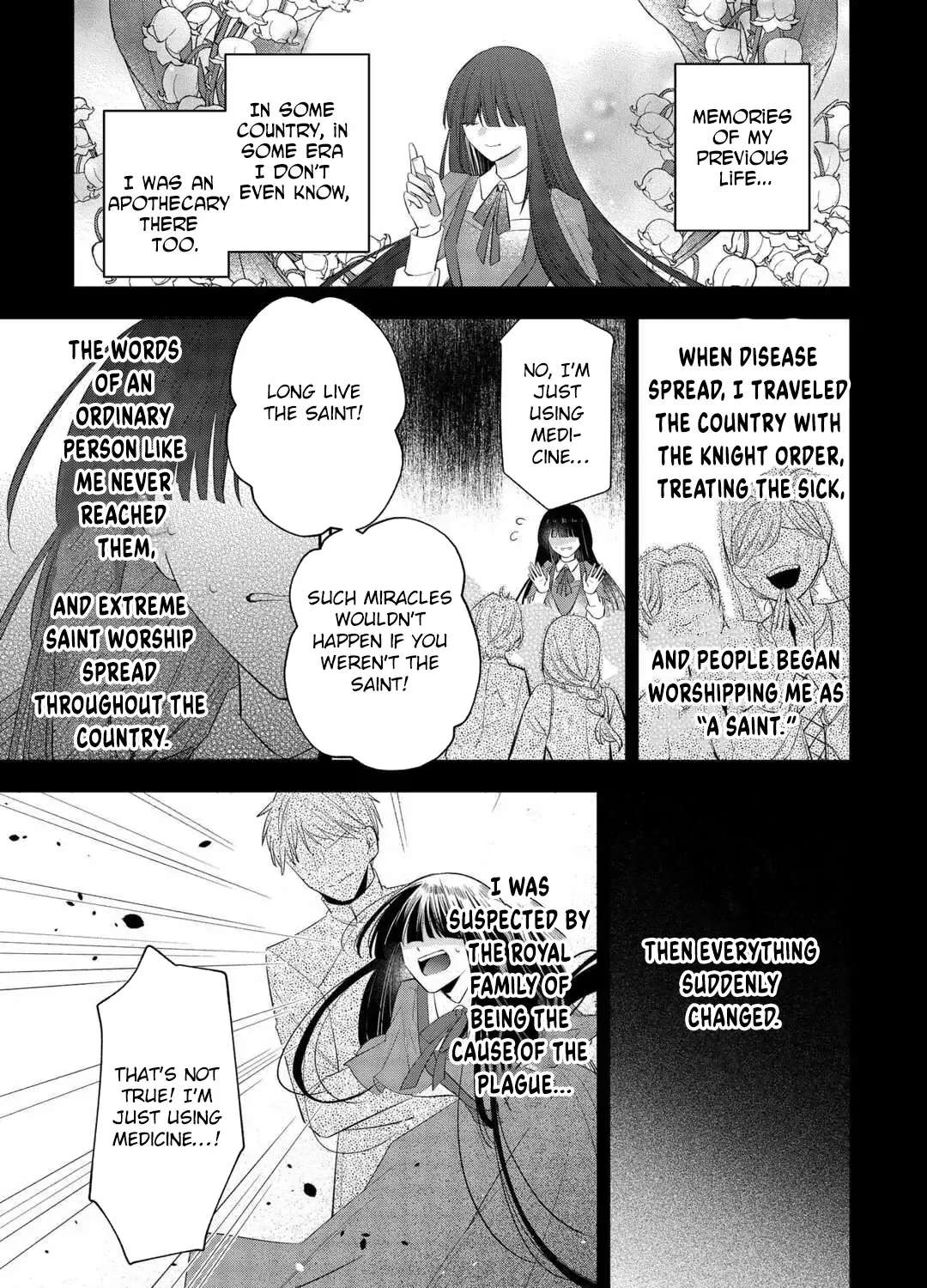 The Saint Executed in Her Past Life, Now Known as the Black Apothecary Chapter 1 - page 8