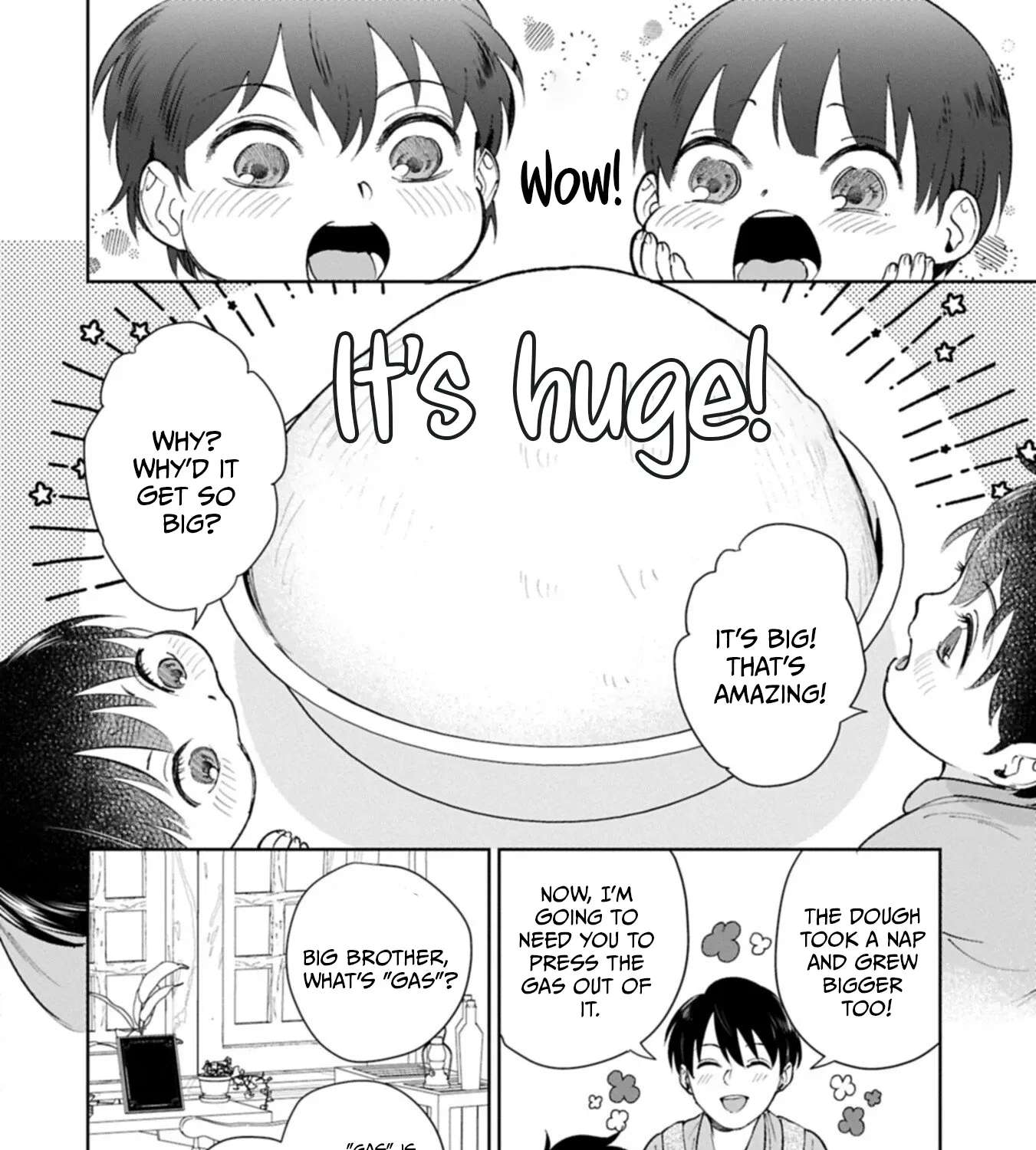 Ashita mo Ii Hi de Arimasu You ni.: Isekai de Atarashii Kazoku ga Dekimashita: San Kyoudai no Hokkori Gohan Nikki Chapter 5 - page 37