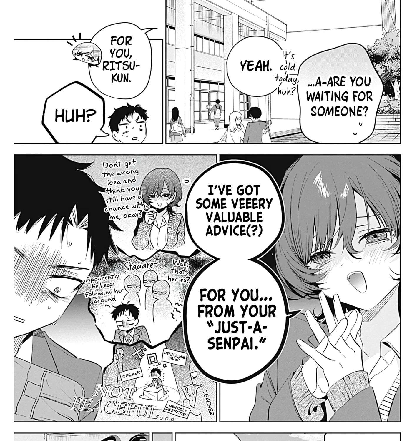 Tsuzura-senpai wa Motokano dakara Chapter 2 - page 9