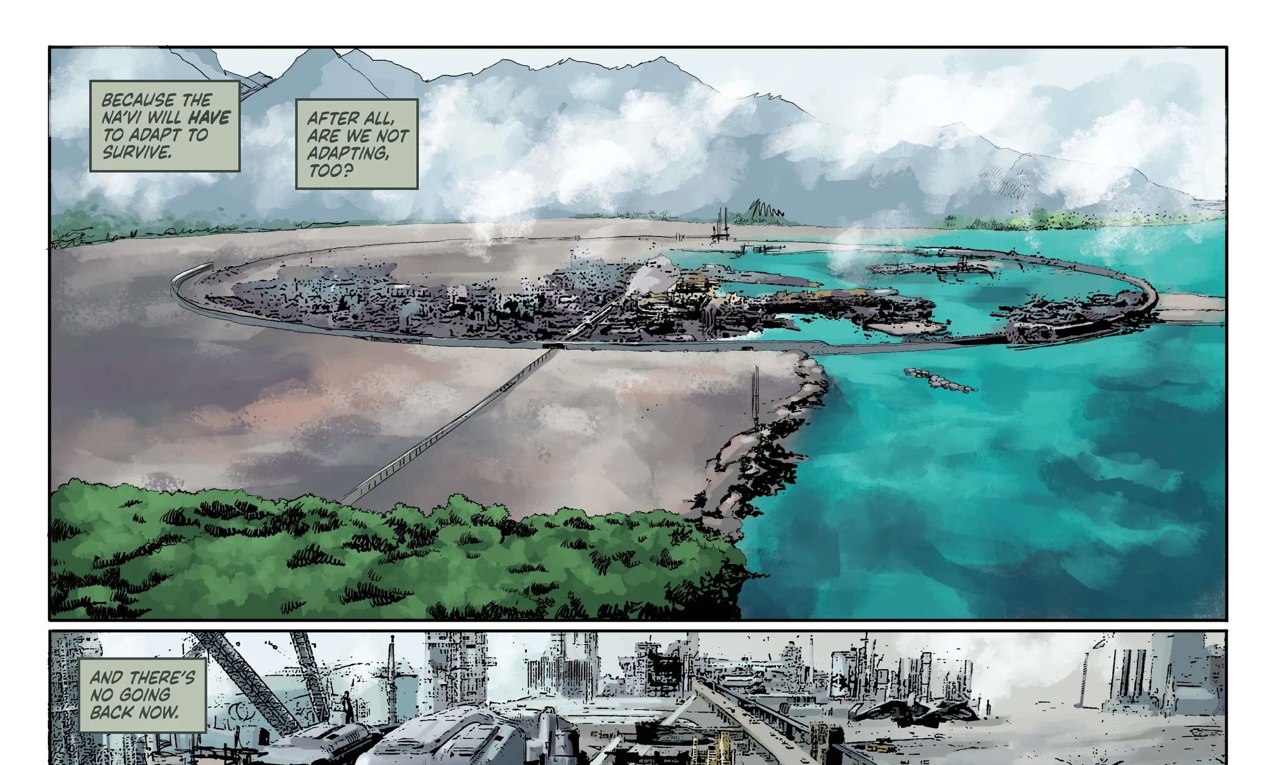 Avatar: The Gap Year – Tipping Point Chapter 3 - page 34