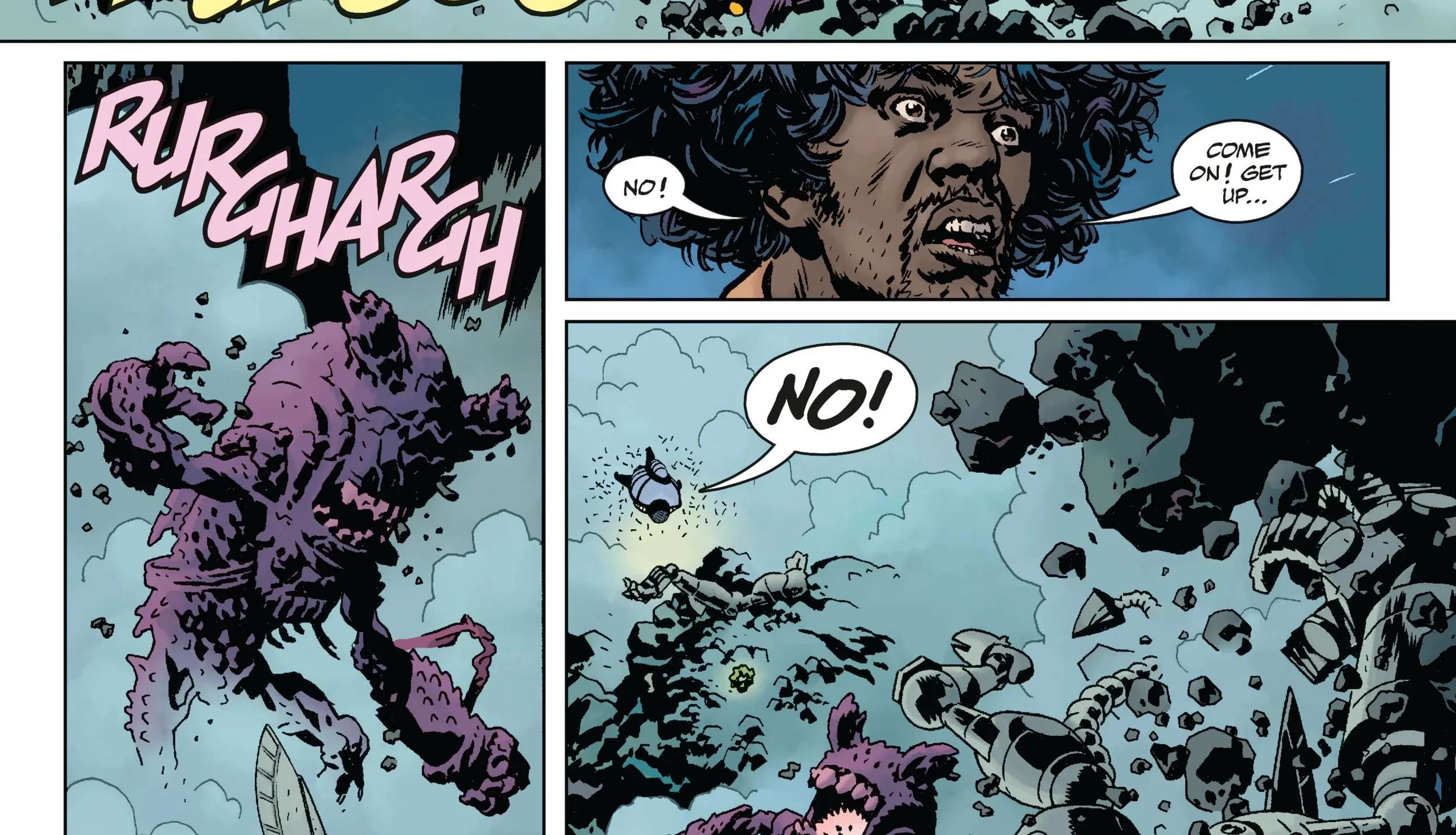 Giant Robot Hellboy Returns Chapter 1 - page 53