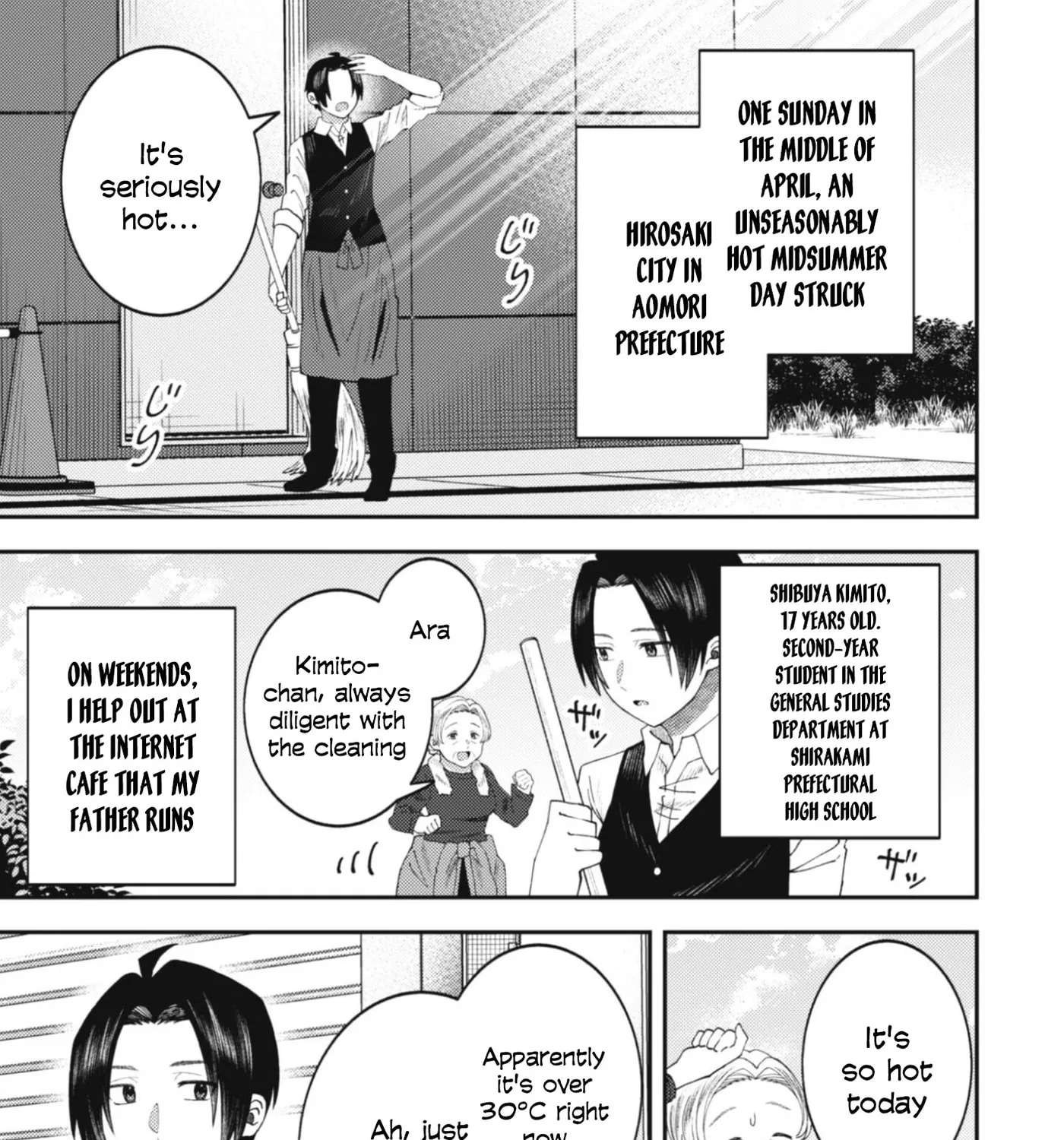 The Internet Café Where I Work Somehow Became a Hangout Spot for Beautiful Girls. Chapter 1 - page 9