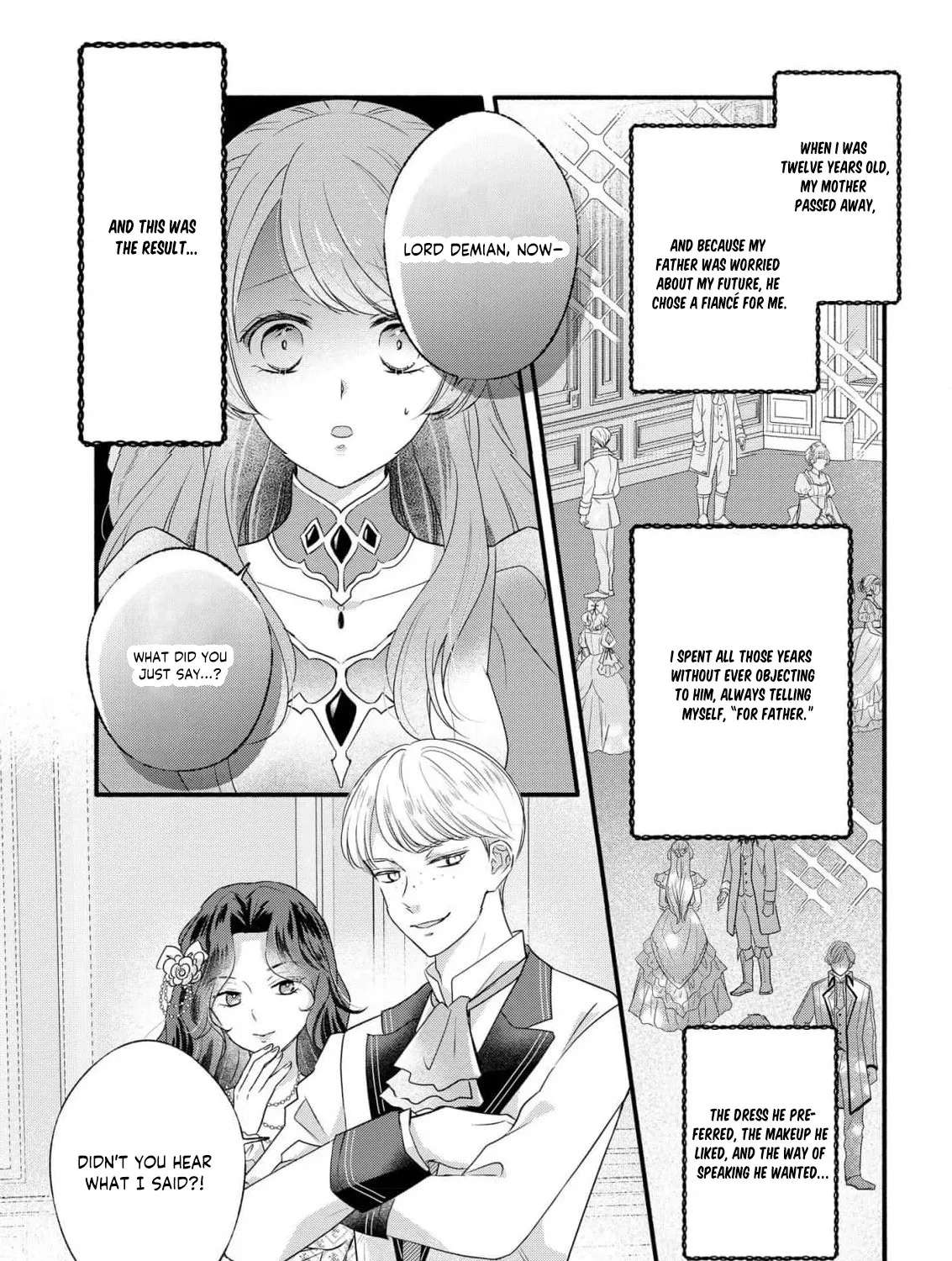 I'm a Poor Count's Daughter Who Was Broken Off From an Engagement, but I'm Being Doted On by the Cold-Hearted Prince I Admire Chapter 1 - page 4