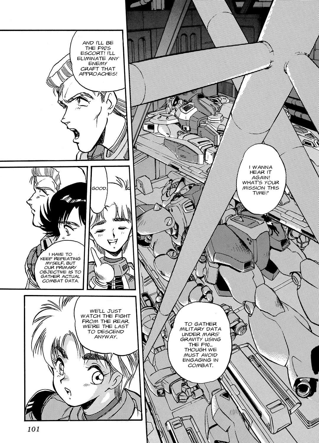 Mobile Suit Gundam F90 Chapter 5 - page 15
