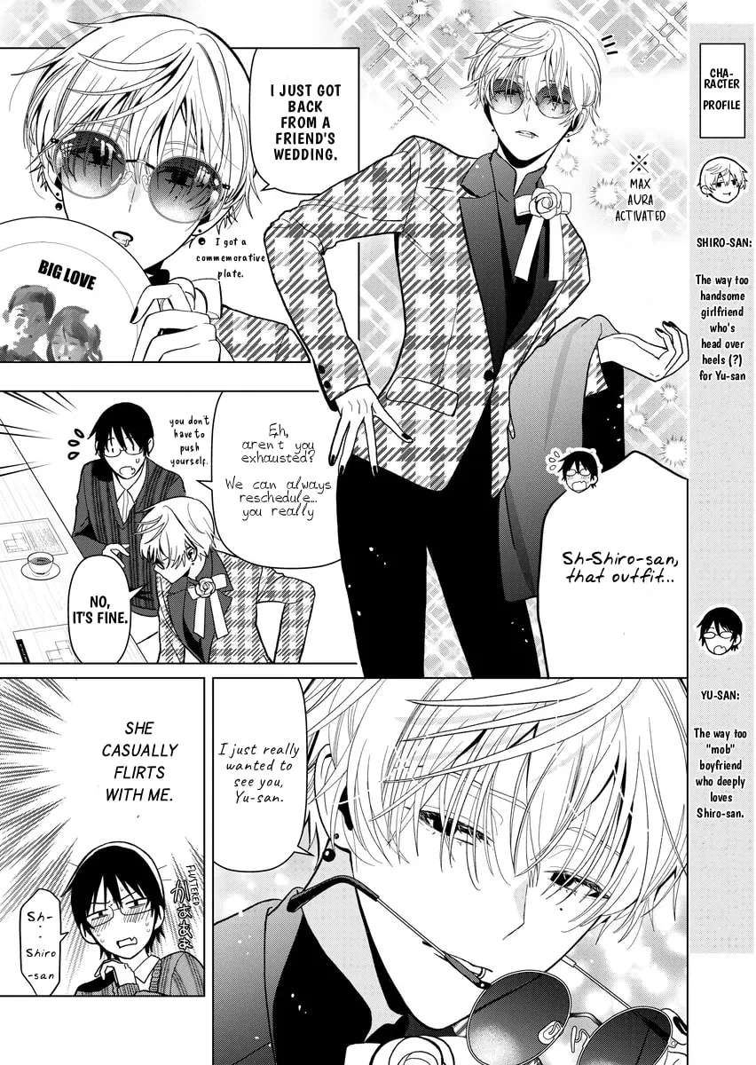 I'm a Late 20s "Mob" Salaryman Who's Terrible with Women一But Somehow, I landed a Girlfriend Who's Way Too Handsome Chapter 4 - page 2