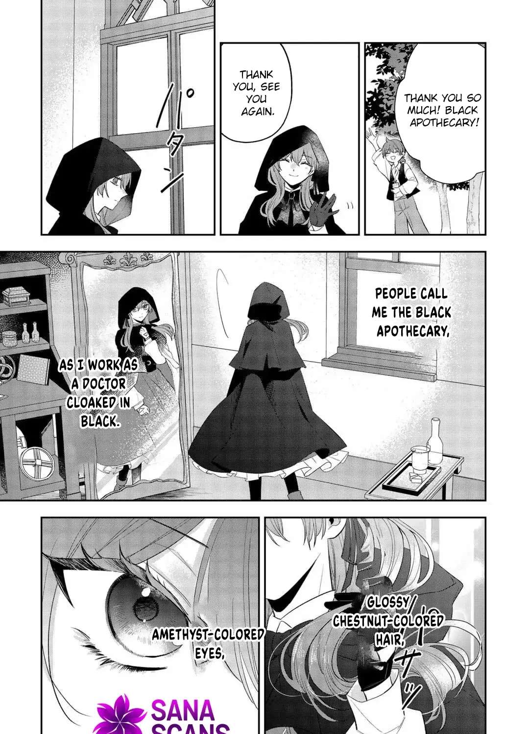 The Saint Executed in Her Past Life, Now Known as the Black Apothecary Chapter 1 - page 6