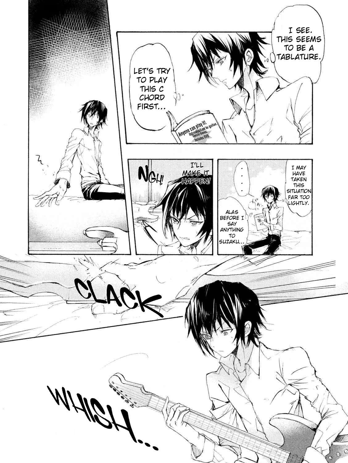 Code Black: Lelouch of the Shred Guitar Chapter 1 - page 13