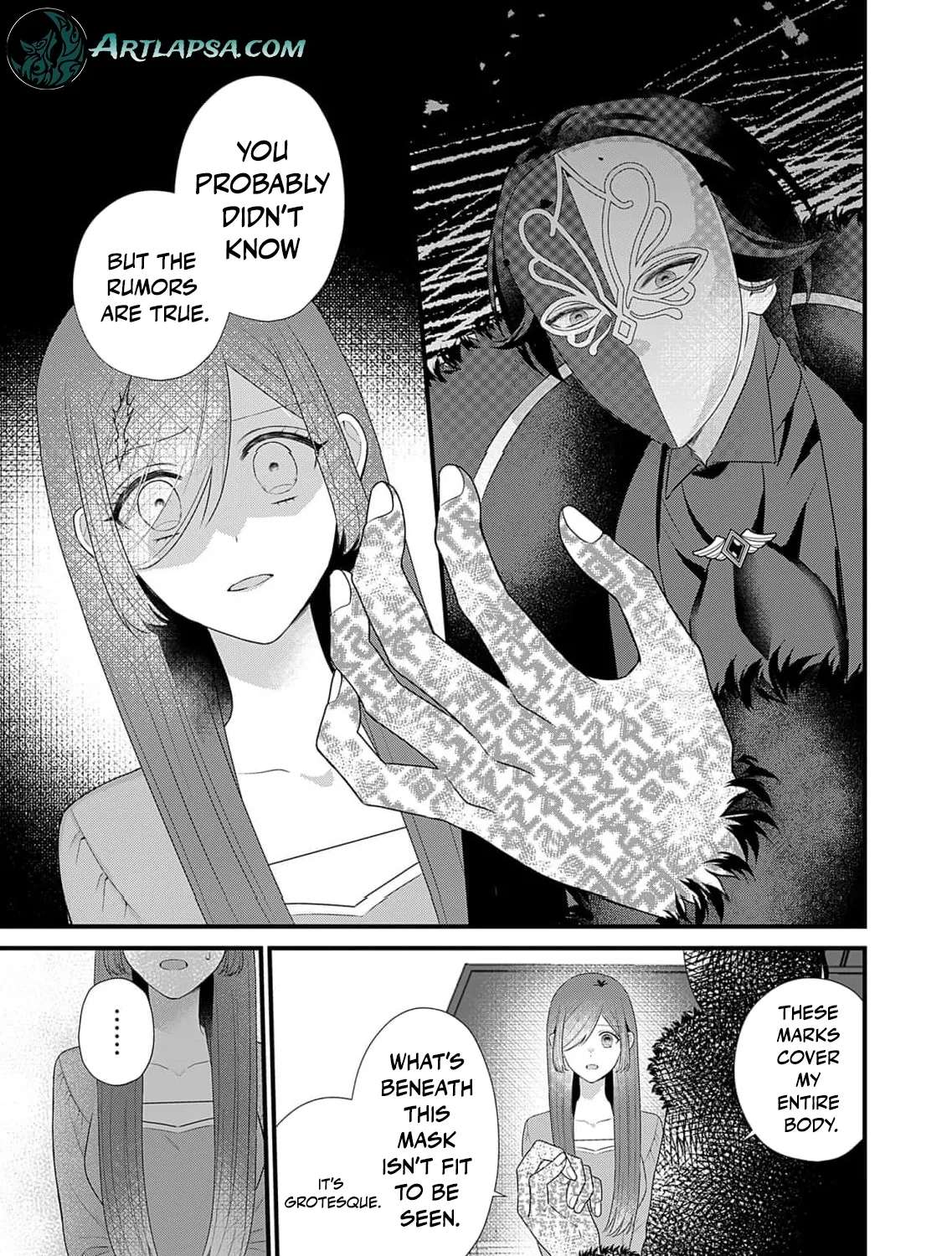The Handsome Noble Only Dotes on the Scarred Lady Chapter 2 - page 9