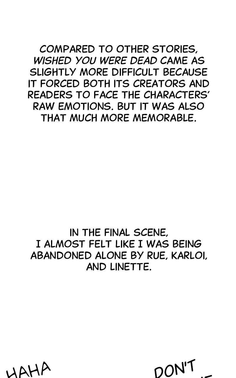 Wished You Were Dead Chapter 133.5 - page 15