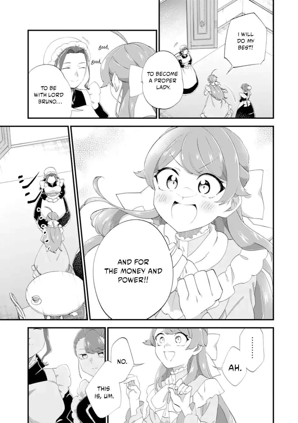The Poor Noble Lady Wants to Marry the Cursed Earl Chapter 7.1 - page 10