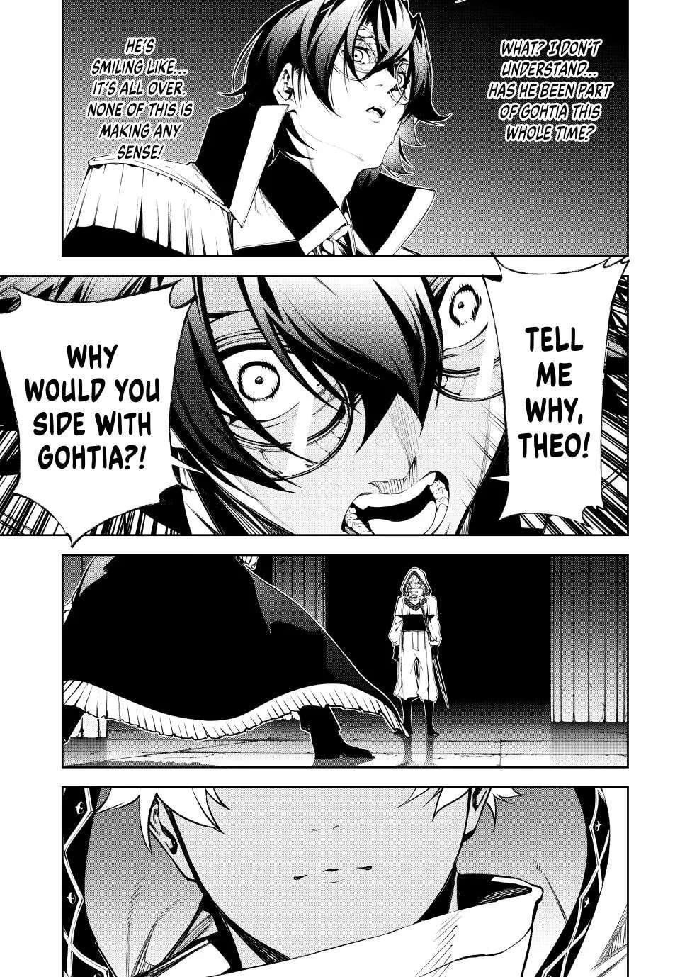 Tsue to Tsurugi no Wistoria Chapter 69 - page 14