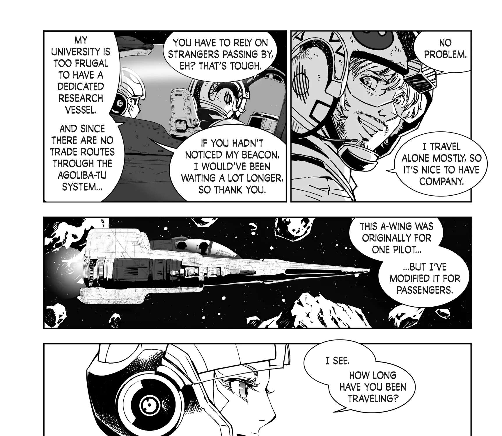 Star Wars: The Legends of Luke Skywalker: The Manga Chapter 4 - page 13