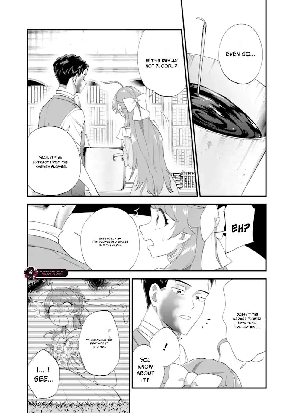 The Poor Noble Lady Wants to Marry the Cursed Earl Chapter 8.1 - page 8