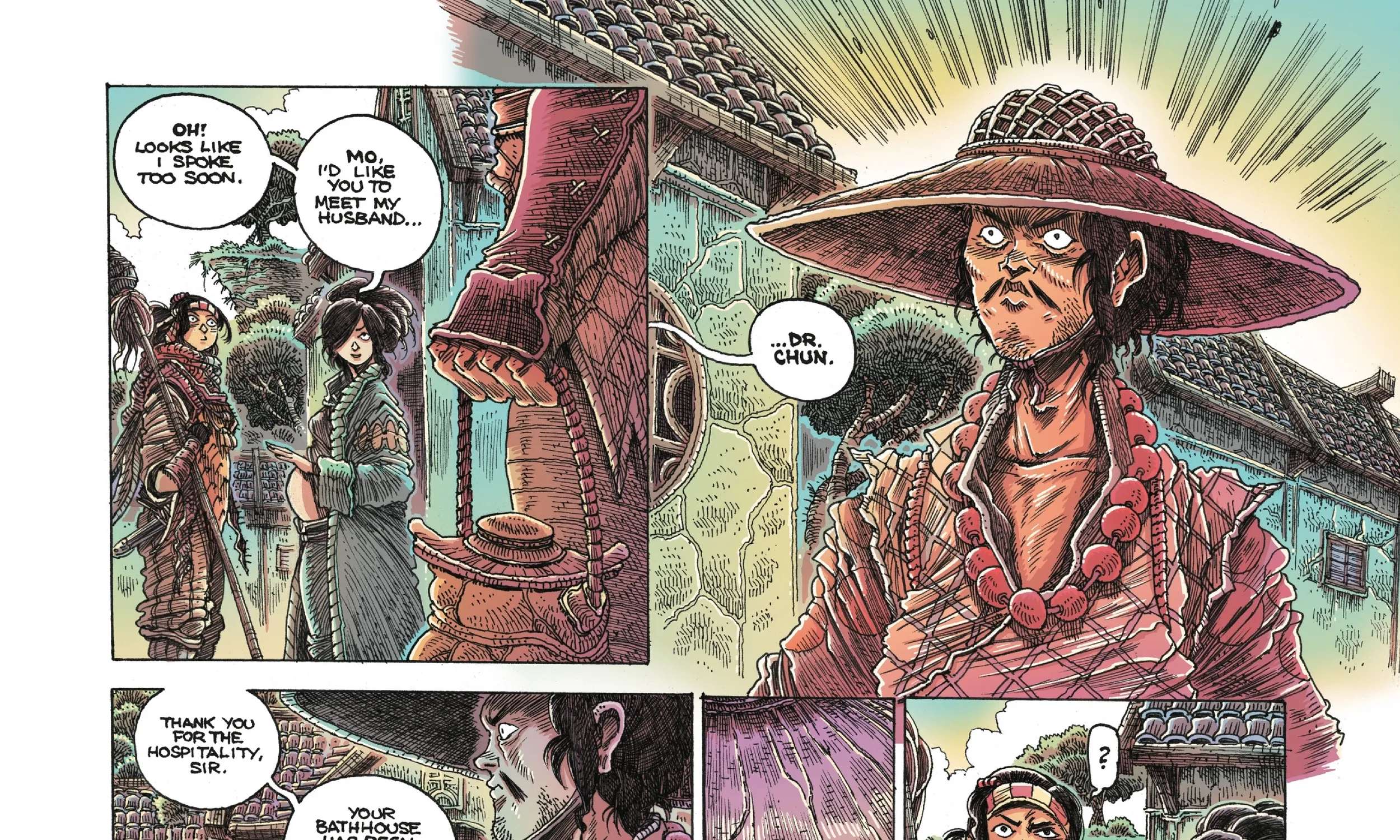 Orphan and the Five Beasts: Bath of Blood Chapter 1 - page 46