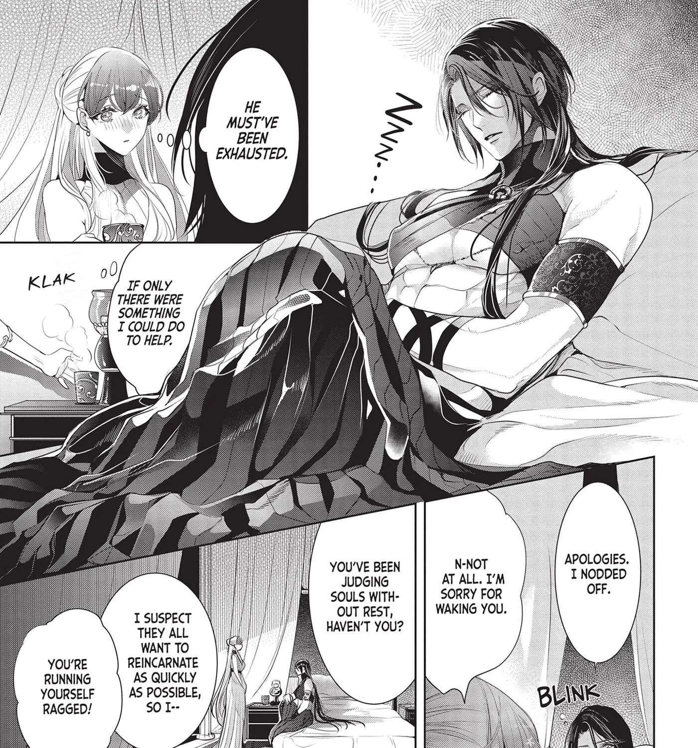 Gaman shinaide, Hades-sama. Reikoku na Meiou no Junai wa Sokoshirenai hodo Fukakute, Omoi Chapter 19 - page 13
