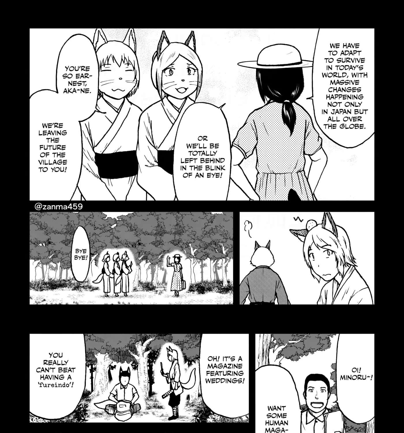 Totsugi Okureta Kitsune ga Yome ni Kuru Hanashi Chapter 150.2 - page 13