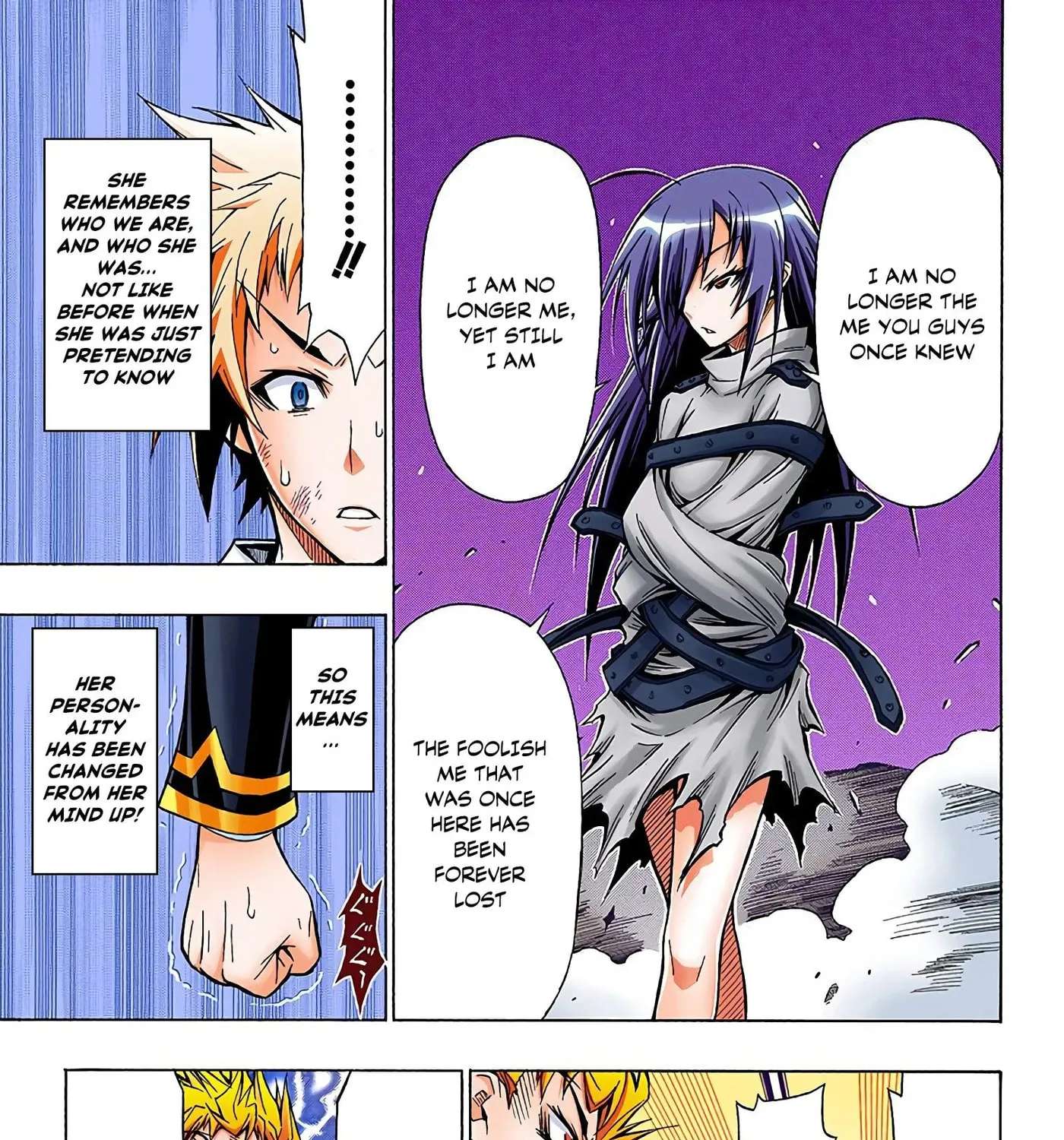 Medaka Box (Official Colored) Chapter 50 - page 5