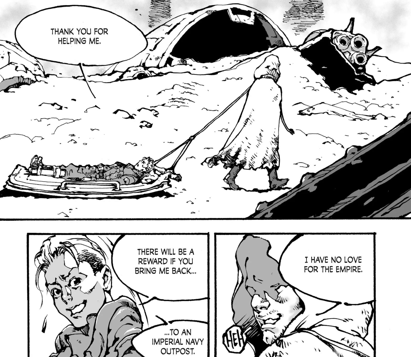 Star Wars: The Legends of Luke Skywalker: The Manga Chapter 1 - page 43