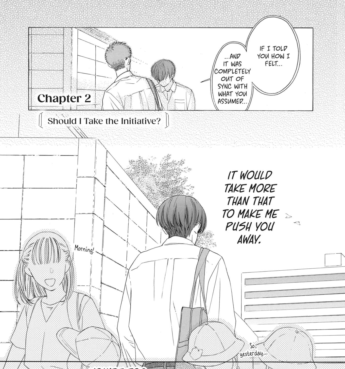 Ore ga Sukitte Ittara Dou suru? Chapter 2 - page 1