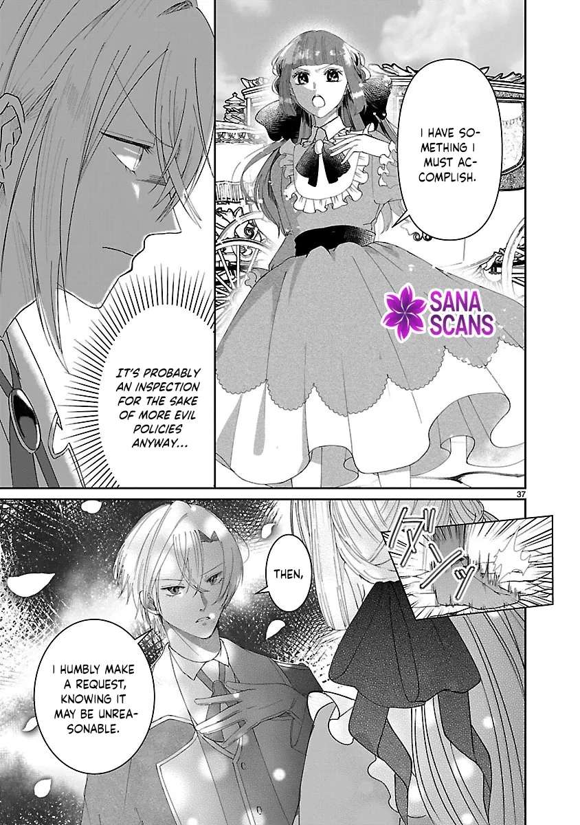 Ohitoyoshi Akuyaku Reijou no Fukushuu Keikaku ~Shi ni Modori Reijou wa Ne ga Zennin na Sei de Kizuku to Mikata ga Fuete Ikimasu~ Chapter 1 - page 38