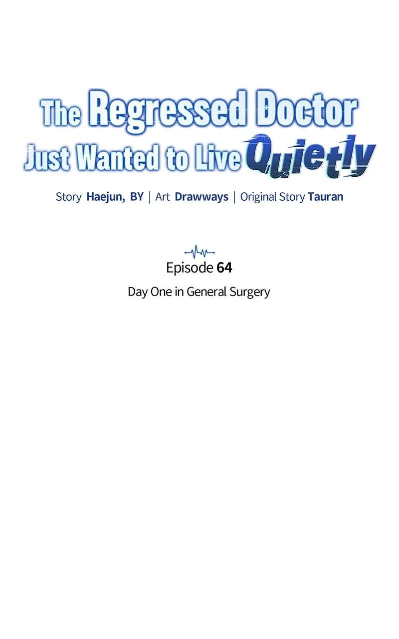 The Regressed DoctorJust Wanted to Live Quietly Chapter 64 - page 50