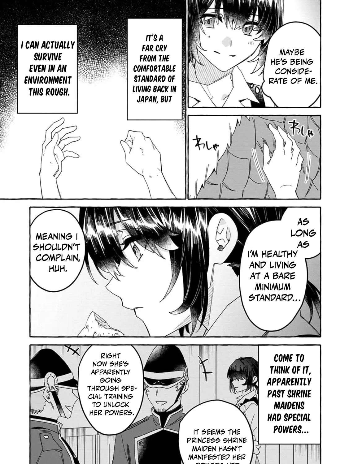 Ikie ni Yoru Mofu-Mofu Moukin Shiiku Ki ~ Isekai Trip Shitara, Hime Miko Shoukan no Omakase Chapter 3 - page 13