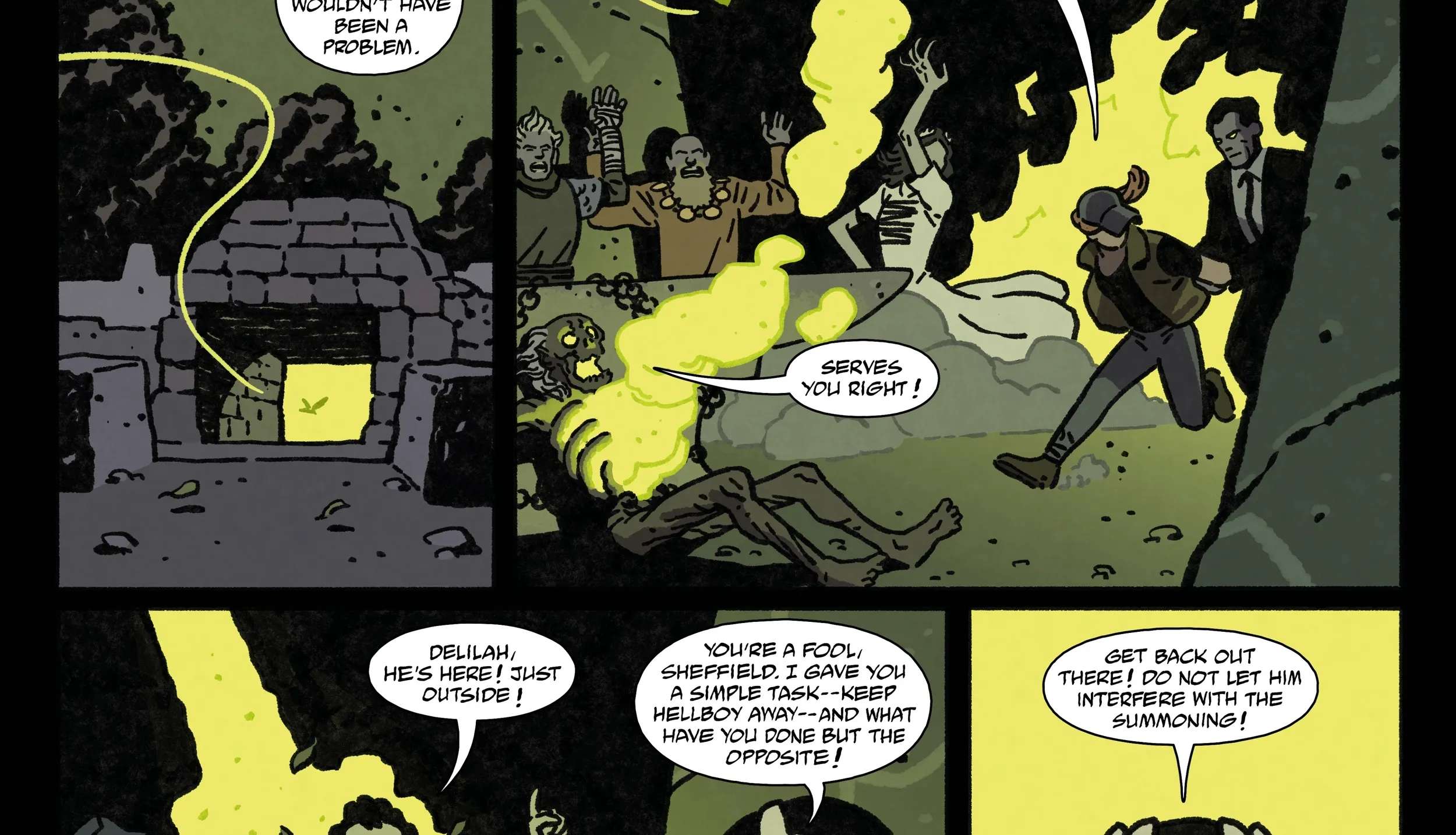 Hellboy in Love: Obsidian Chapter 2 - page 35