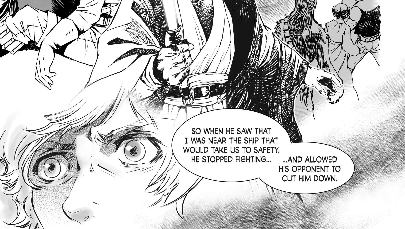 Star Wars: The Legends of Luke Skywalker: The Manga Chapter 4 - page 74