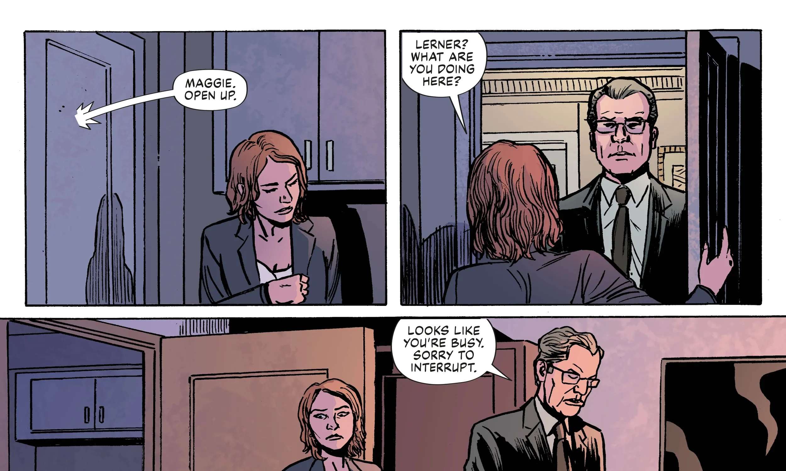 John le Carré's The Circus: Losing Control Chapter 3 - page 16