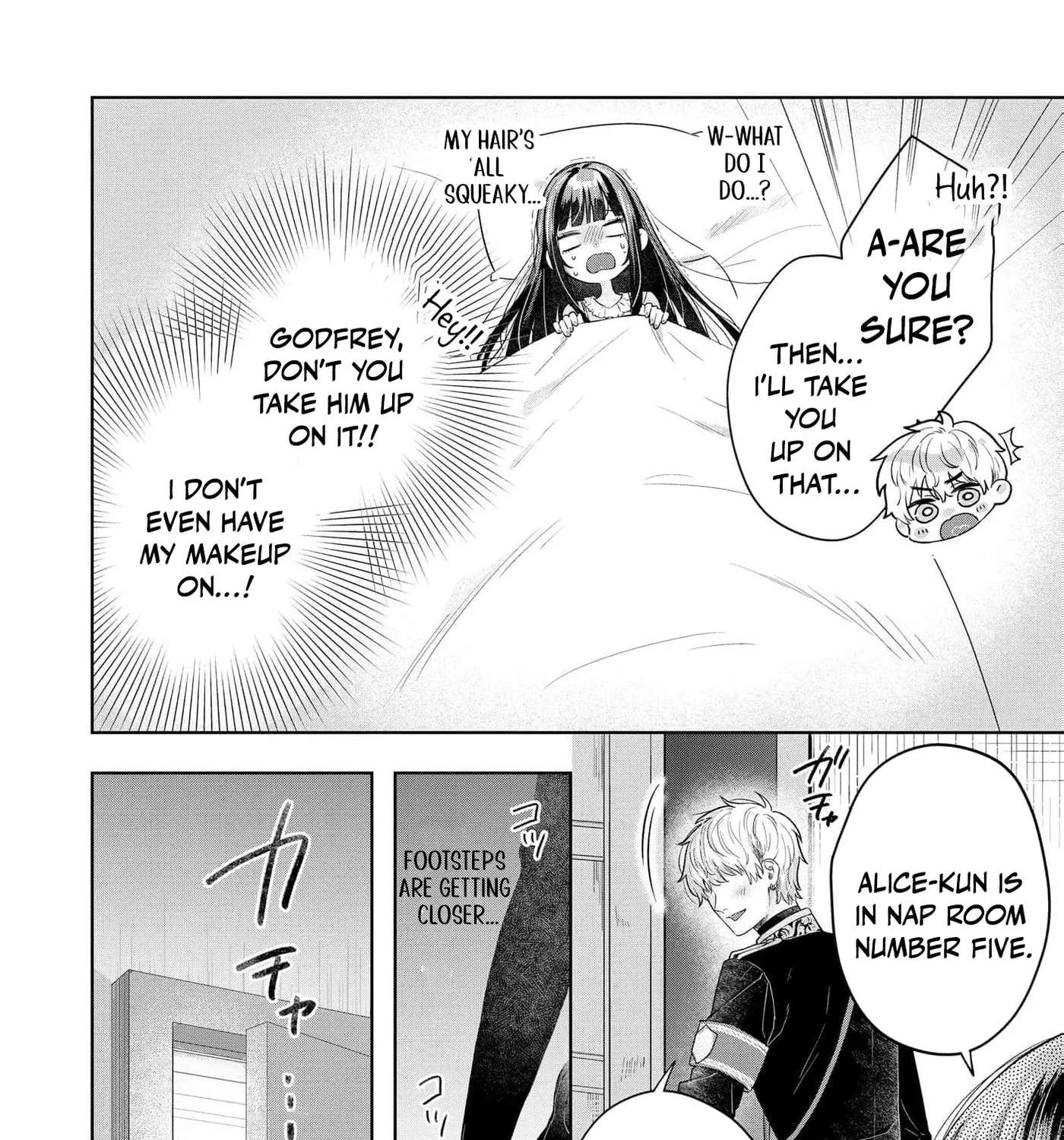 The Snow Maiden Who Can't Be Honest Is Sweetly Melted by the Sleeping Dragon Knight Chapter 7 - page 48