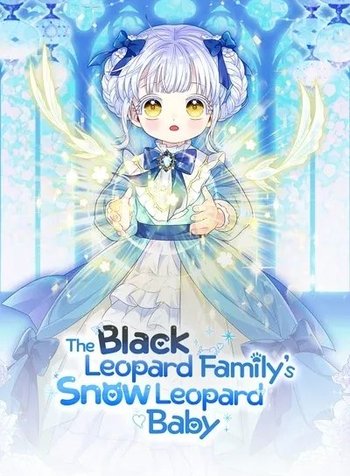 The Black Leopard Family's Snow Leopard Baby