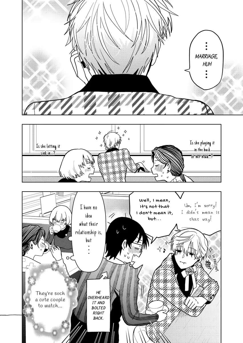 I'm a Late 20s "Mob" Salaryman Who's Terrible with Women一But Somehow, I landed a Girlfriend Who's Way Too Handsome Chapter 4 - page 9