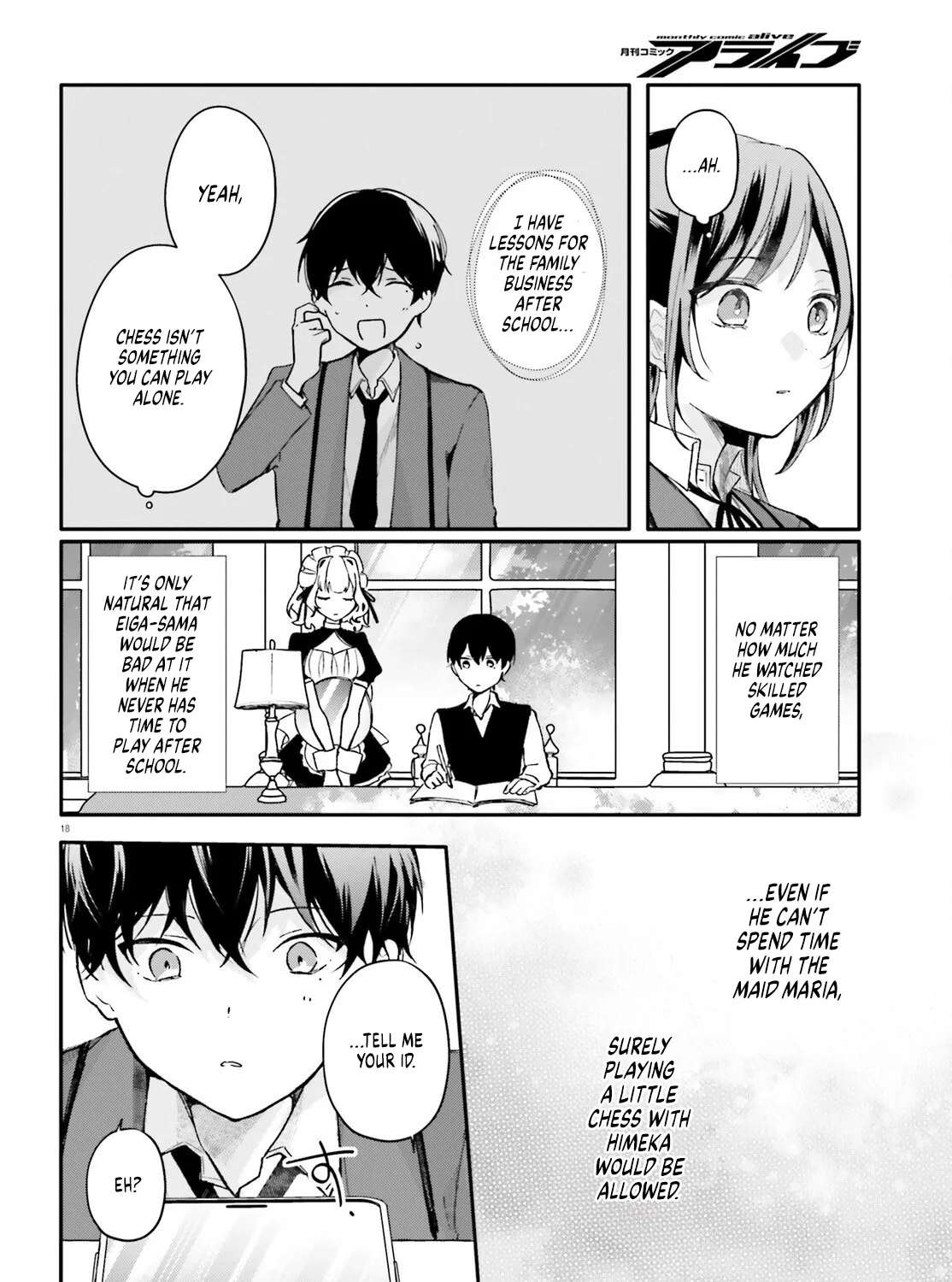 My maid looks like the girl I like in my class Chapter 5 - page 18