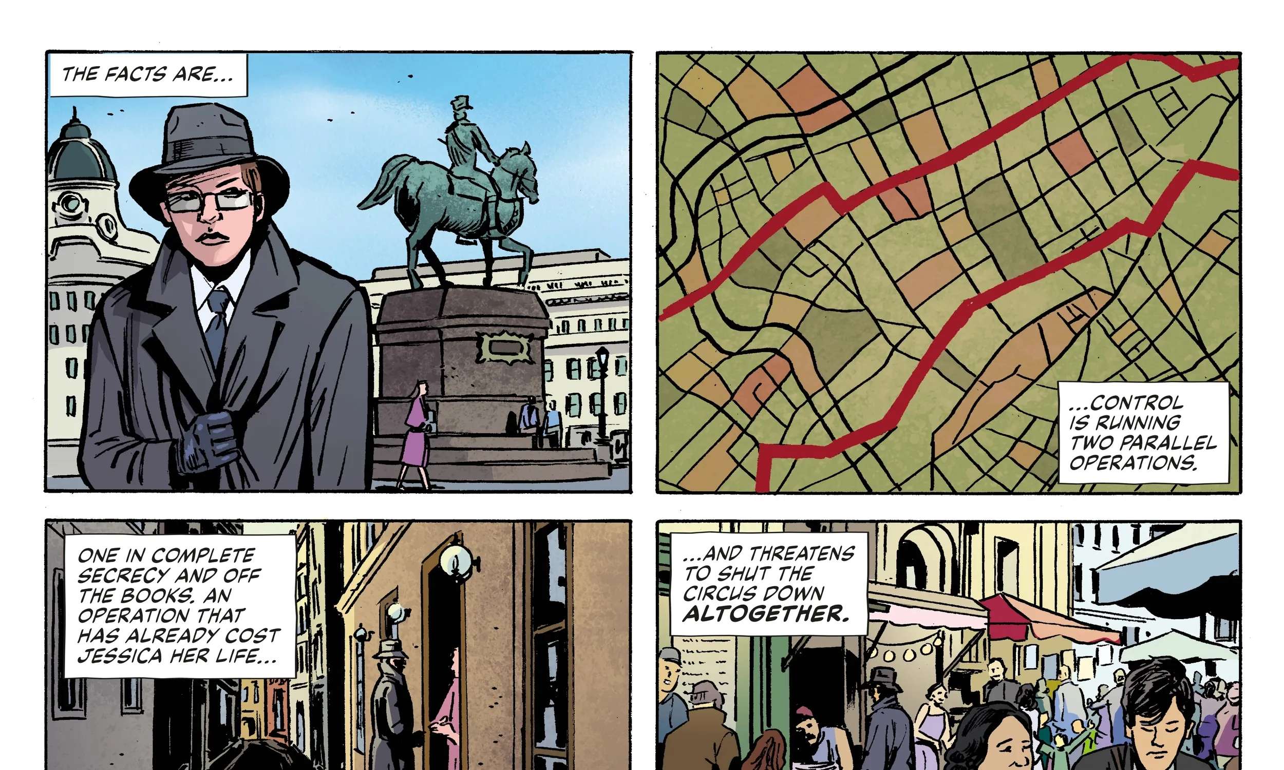 John le Carré's The Circus: Losing Control Chapter 3 - page 52