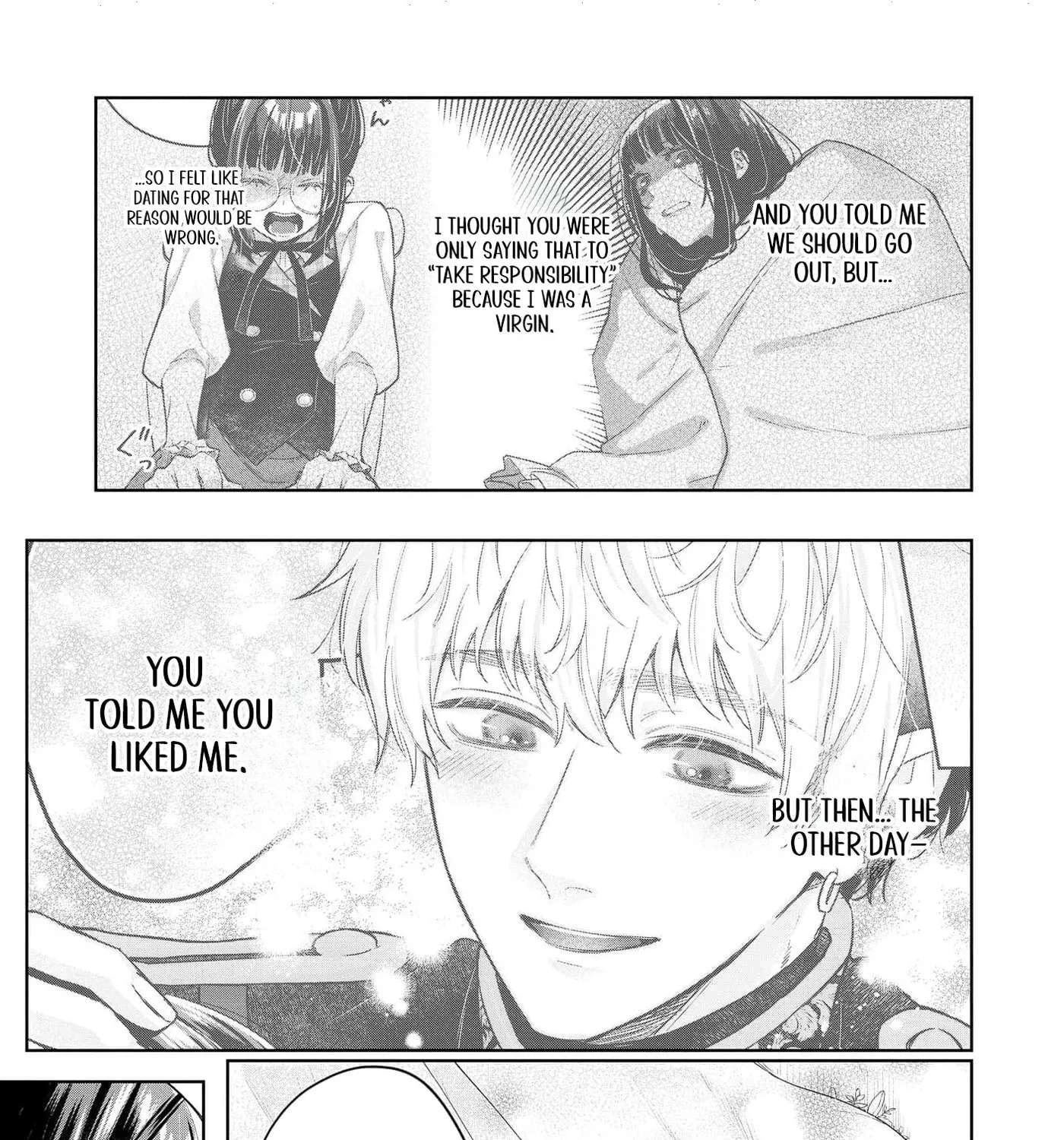 The Snow Maiden Who Can't Be Honest Is Sweetly Melted by the Sleeping Dragon Knight Chapter 8 - page 52