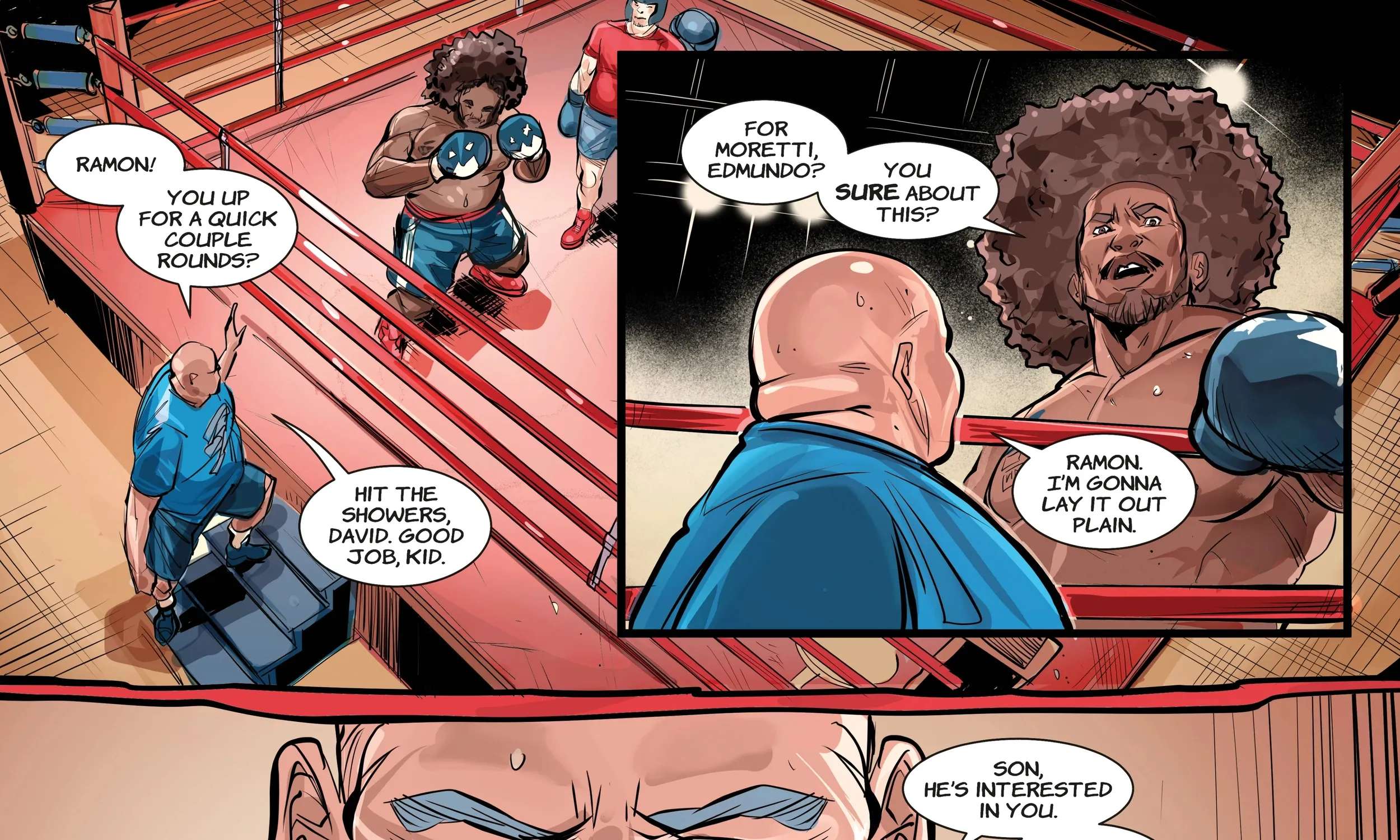 The Ring: The Man Who Beat the Man Chapter 2 - page 34