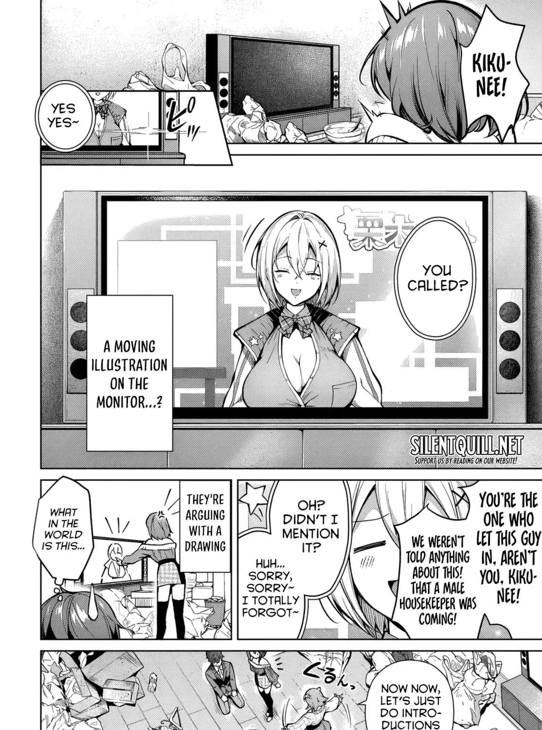 Tier 1 Shimai: Yuumei Yonshimai wa Boku nashi de wa Ikirarenai Chapter 1 - page 23