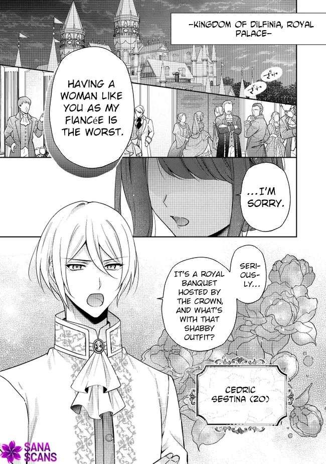 My Fiancé, Who Used to Hate Me, Turned into a Squirrel and Came to Me for Help. Chapter 1 - page 6