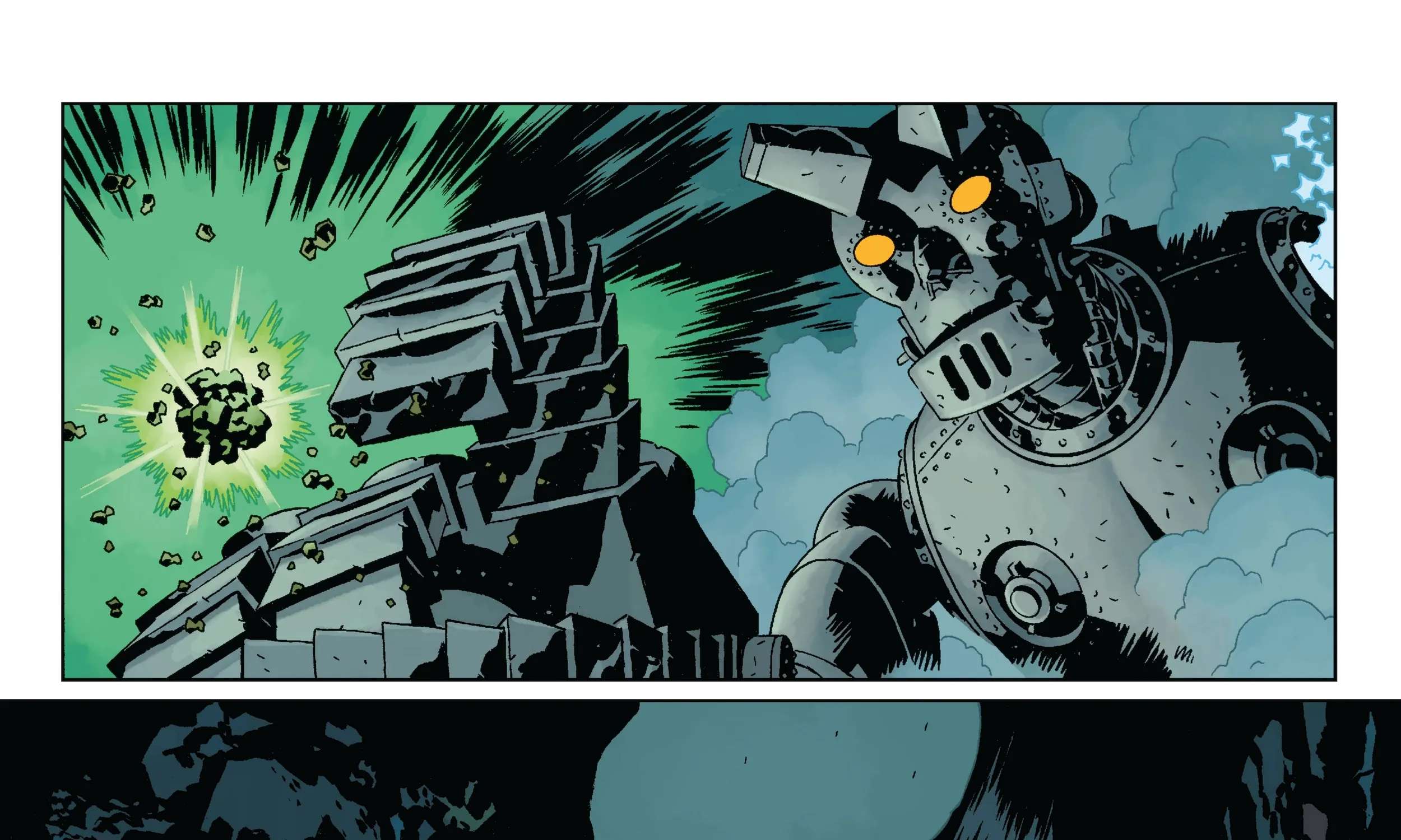 Giant Robot Hellboy Returns Chapter 1 - page 64