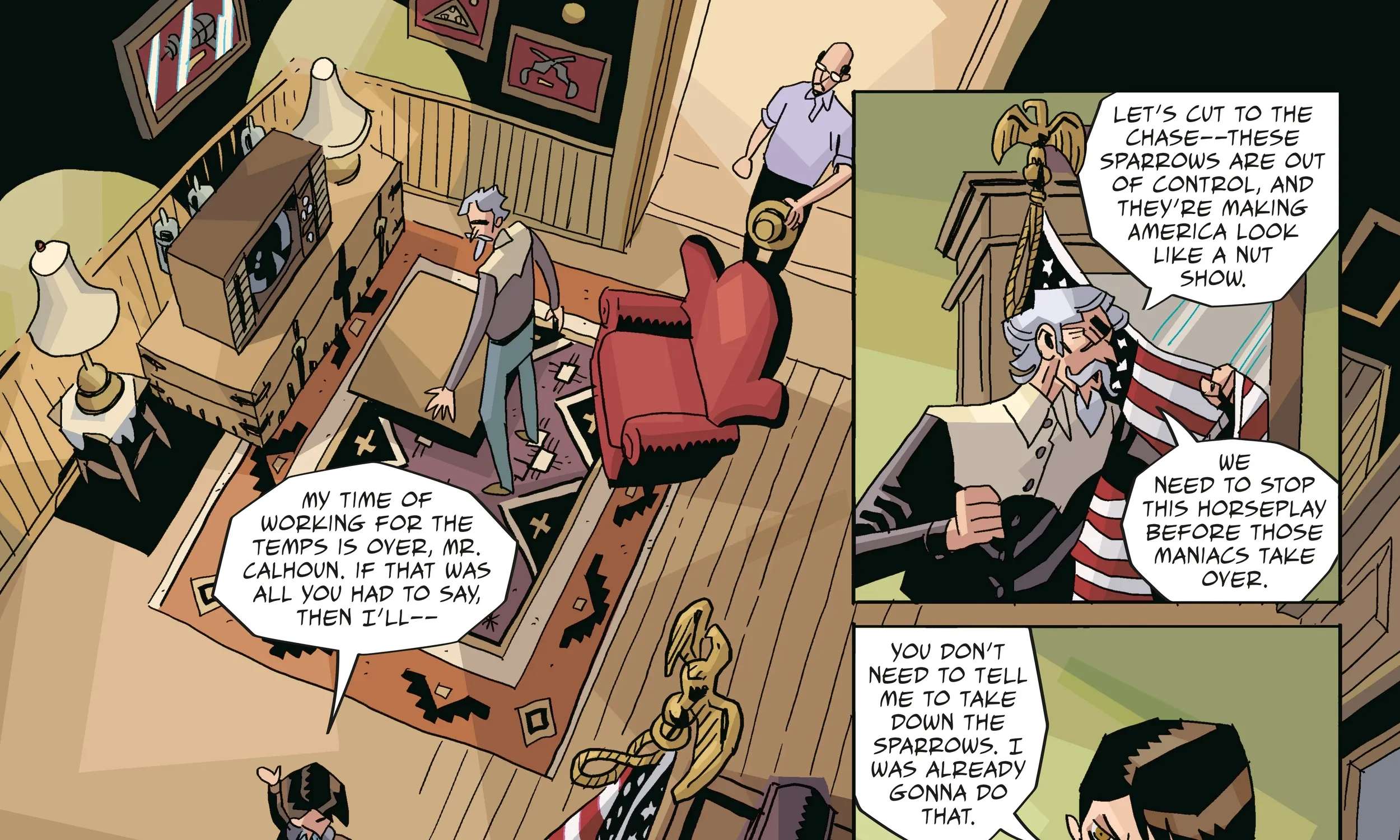The Umbrella Academy: Plan B Chapter 4 - page 36