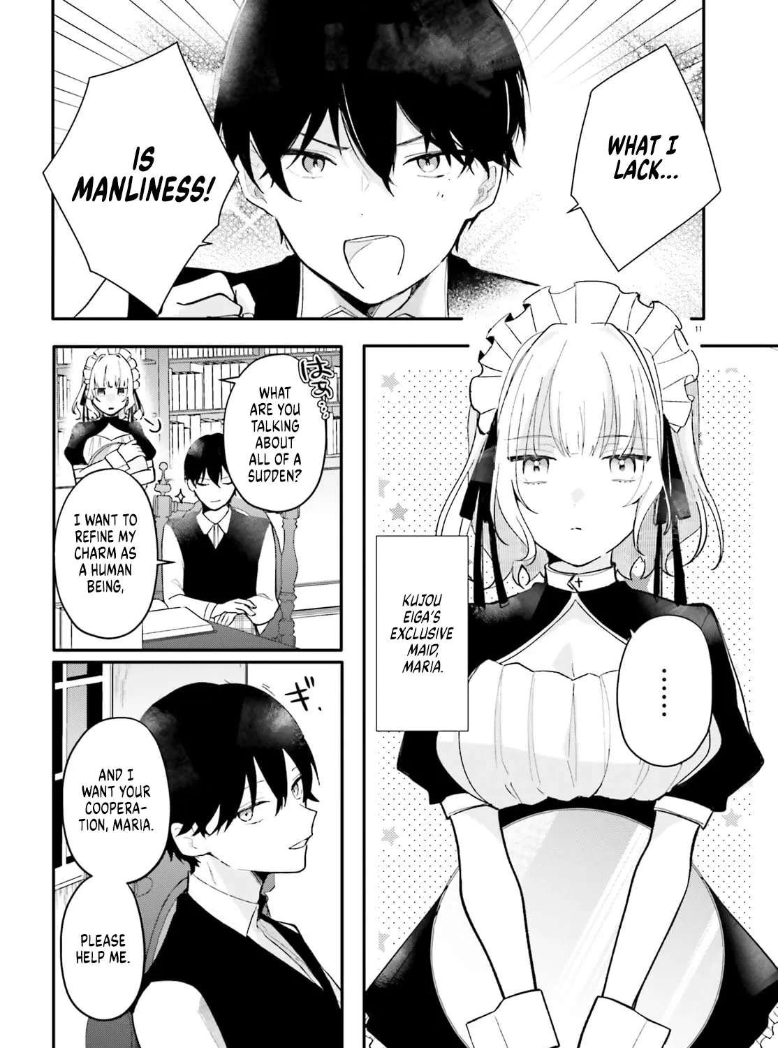 My maid looks like the girl I like in my class Chapter 1 - page 9