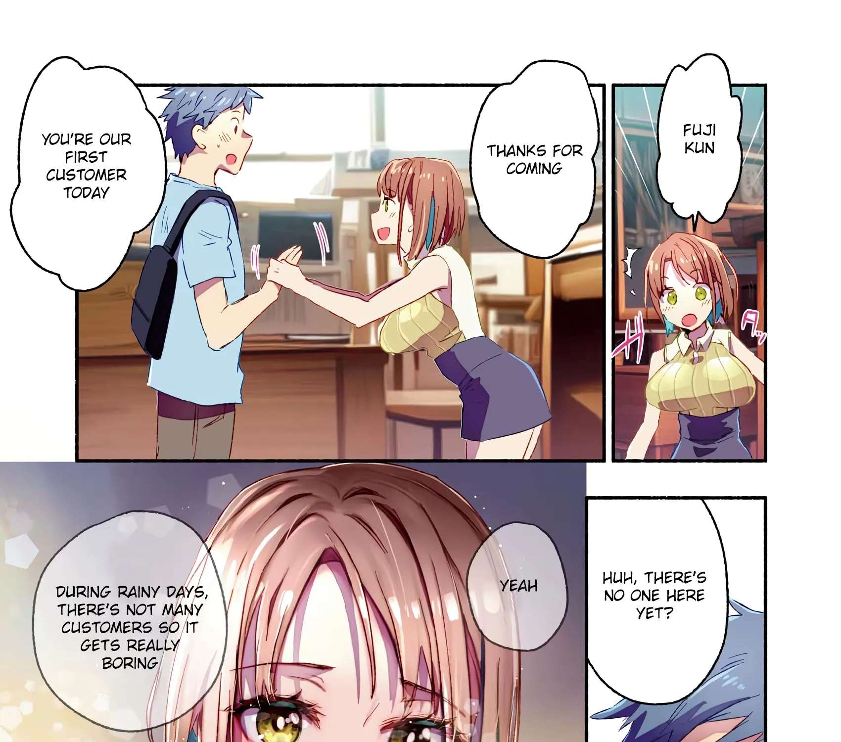 Mayuri-san no Iru Sentou Chapter 6 - page 7