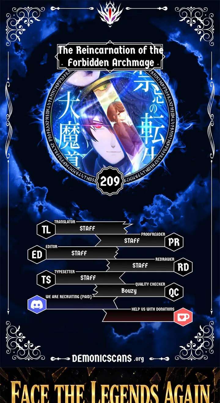 Kinki no Tensei Daimadoushi ~Munou kara Level Up de Saikyou ni~ Chapter 209 - page 1