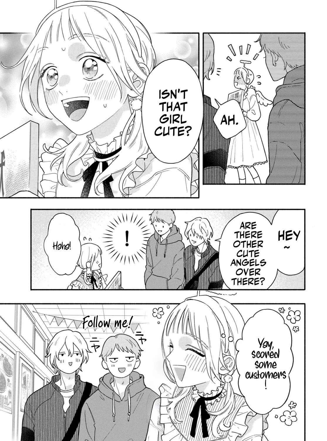 Datenshi Koumori-kun no Junai Chapter 5.2 - page 2