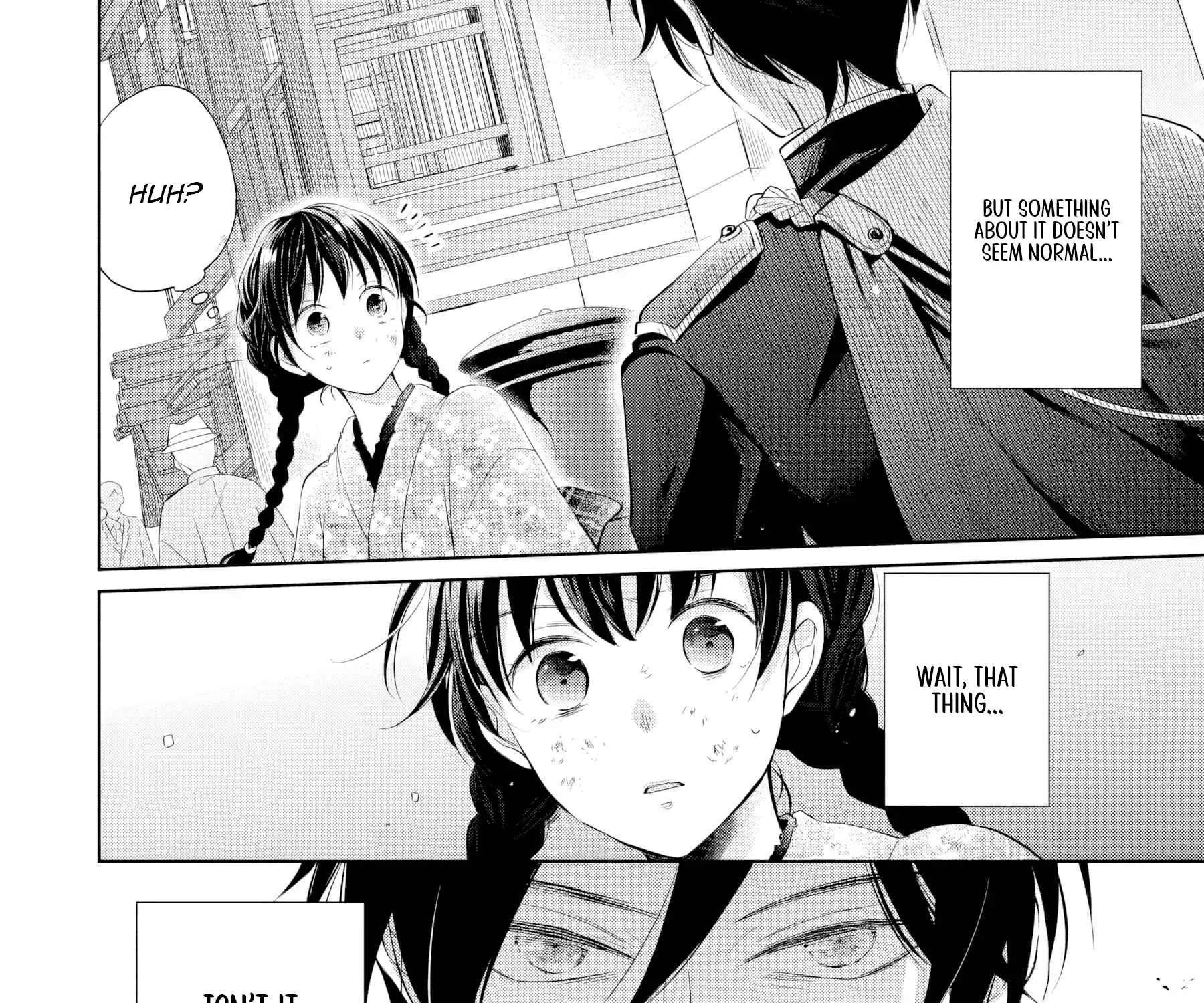 Usukawa Ichimai Mukouga wa: Konyaku Haki Sareta Futatabime no Jinsei, Ayakashi wo Miru me ga Saikyou Gunjin wo Michibiku Chapter 1 - page 92