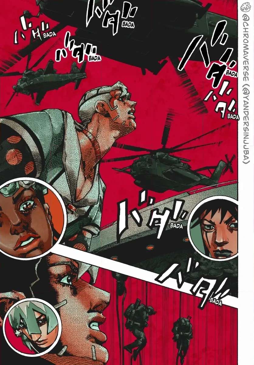 Jojo's Bizarre Adventure Part 9 - The Jojolands (Fan-Colored) Chapter 32 - page 11