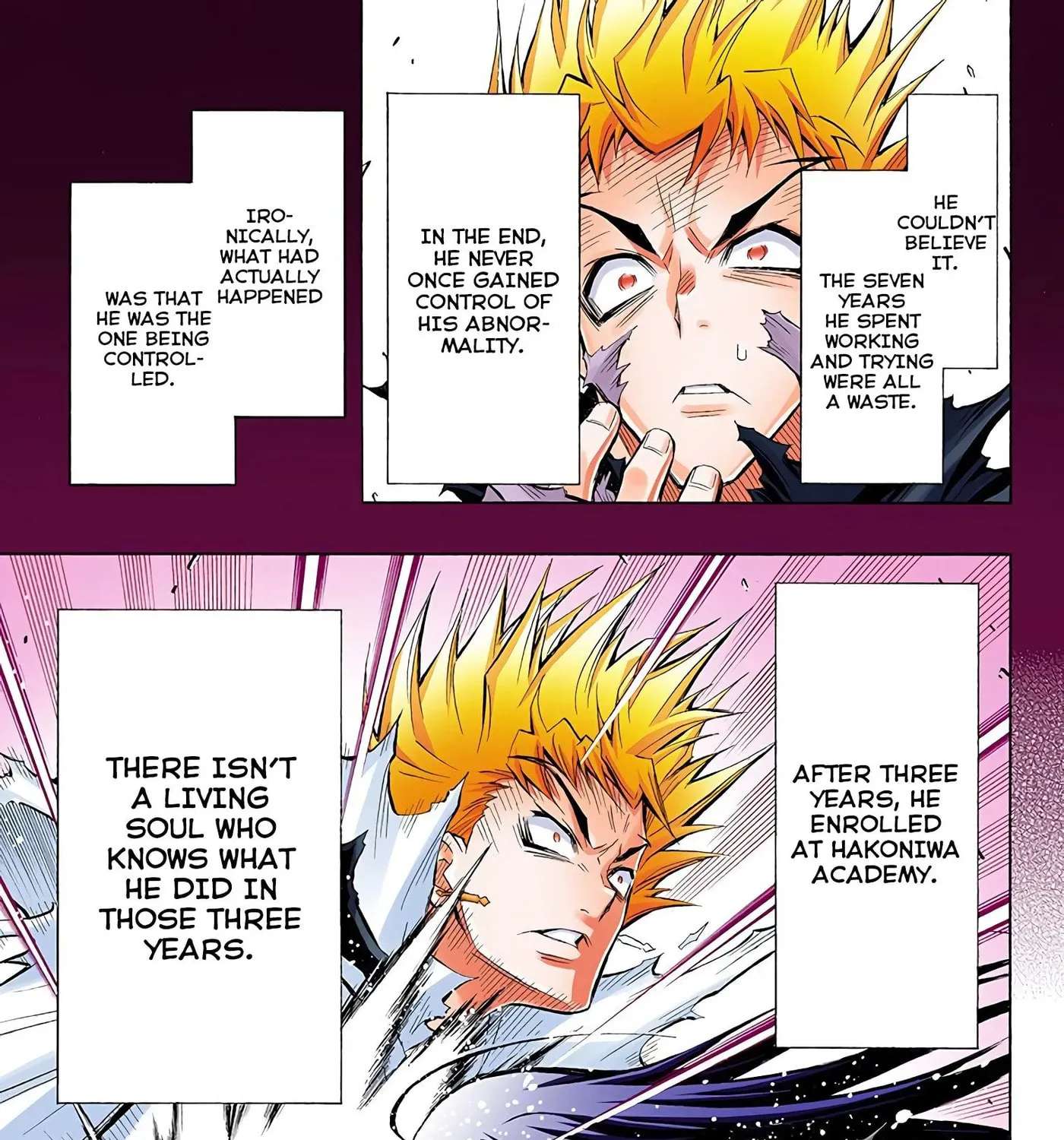 Medaka Box (Official Colored) Chapter 54 - page 9