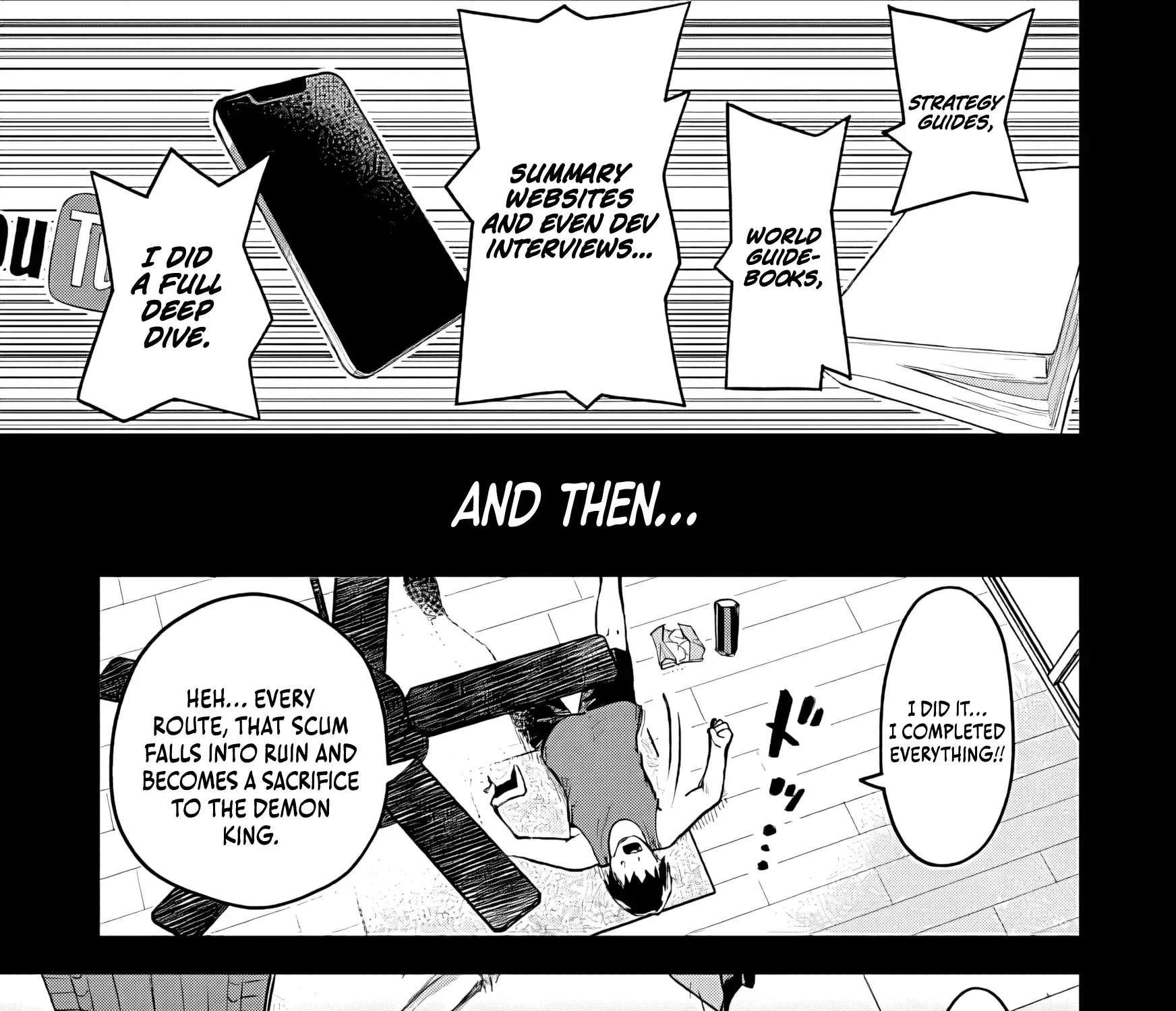 I Reincarnated as a Villainous Noble With the Calamitous-Level Skill Gluttony Demon King, but I Don't Want to Be Executed, so I Hide My Skills and Work Hard Chapter 1 - page 12