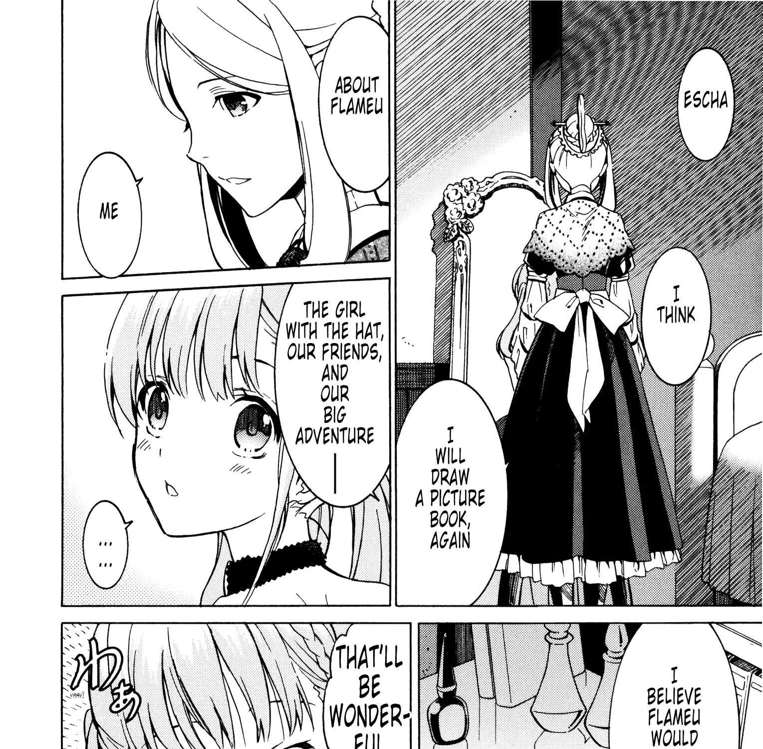 Escha & Logy No Atelier - Tasogare No Sora No Renkinjutsushi Chapter 12 - page 33
